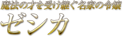 魔法の才を受け継ぐ名家の令嬢 ゼシカ